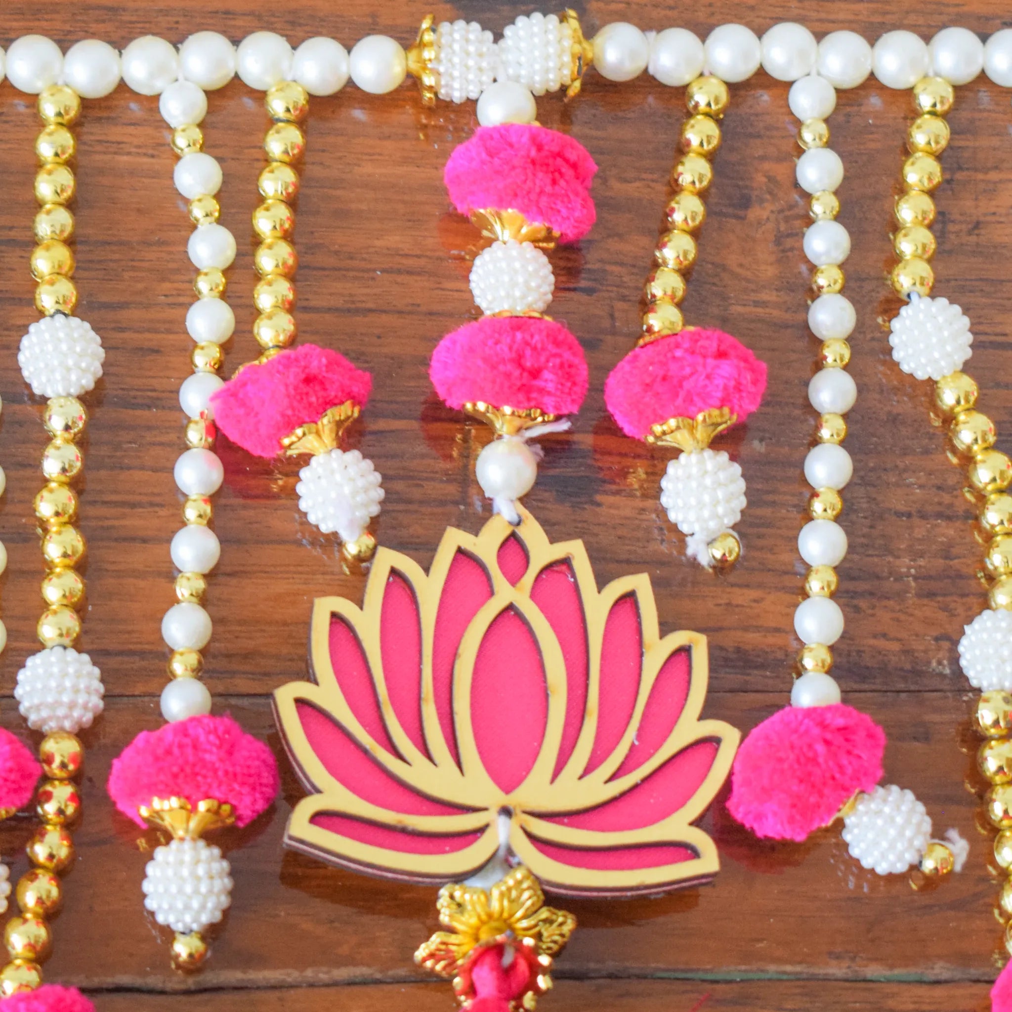 Lotus Hanging Toran - Door Decor