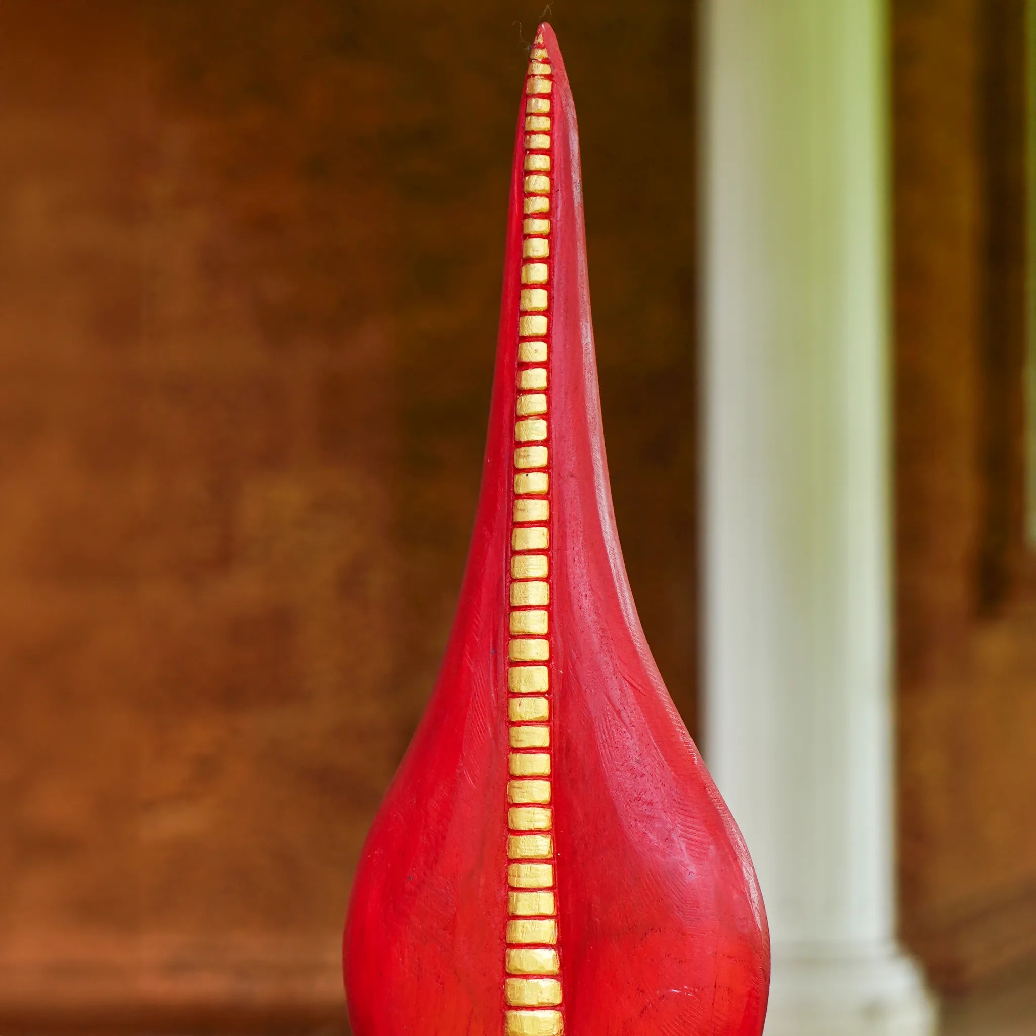 Theyyam Red Mask