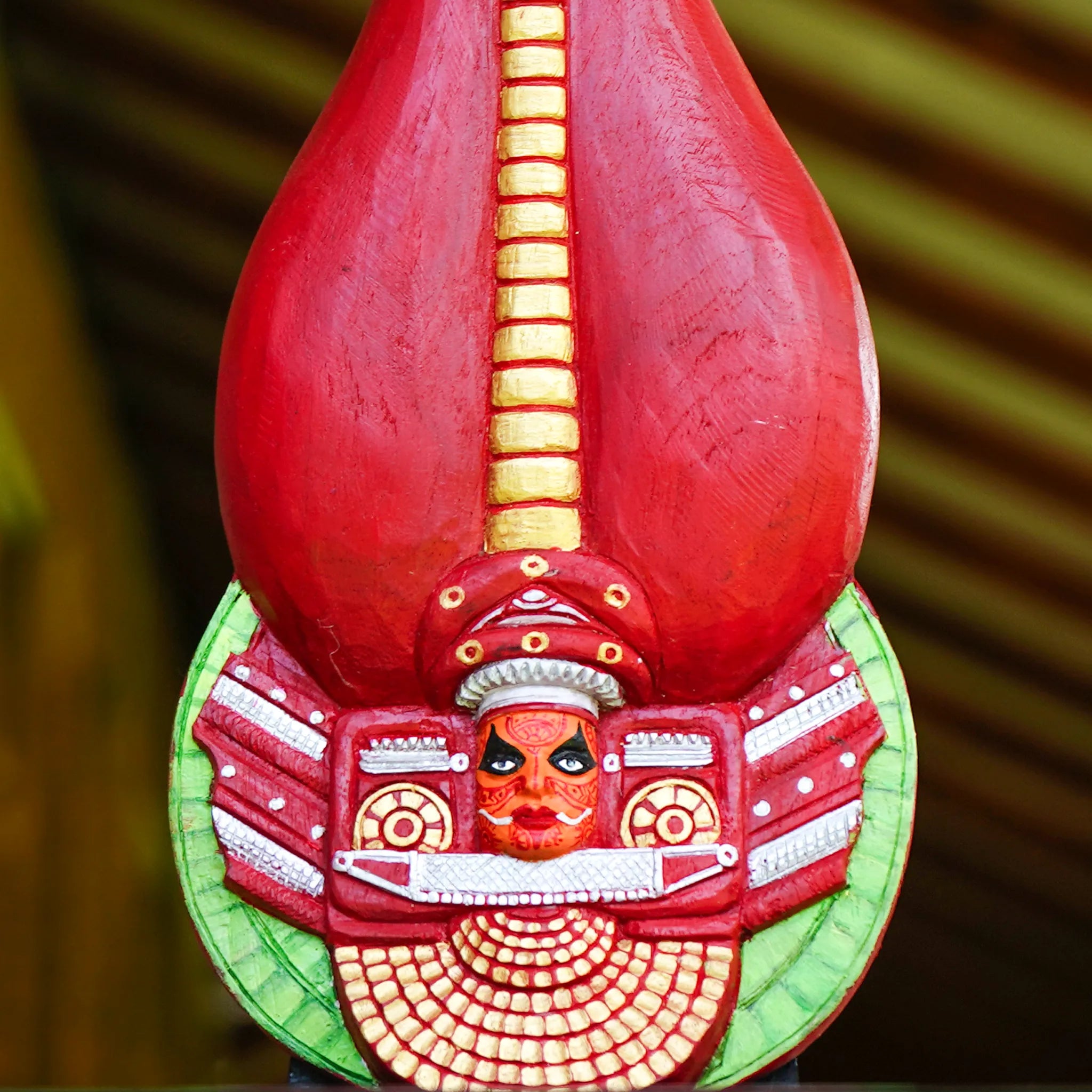 Theyyam Red Mask