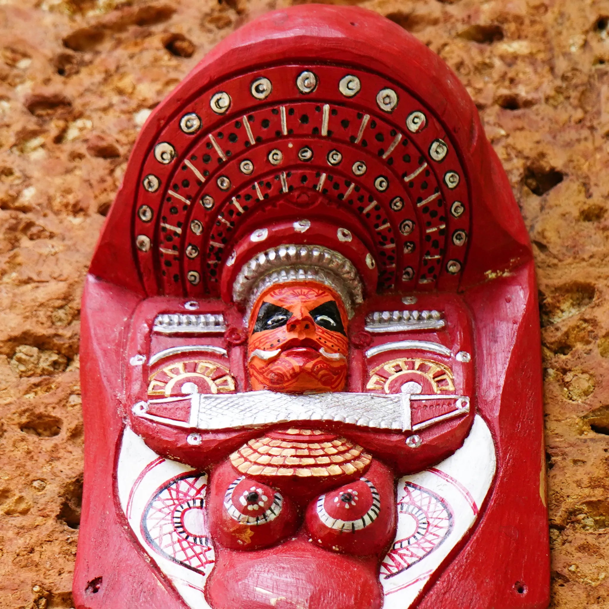 Theyyam Bhagavathi Face