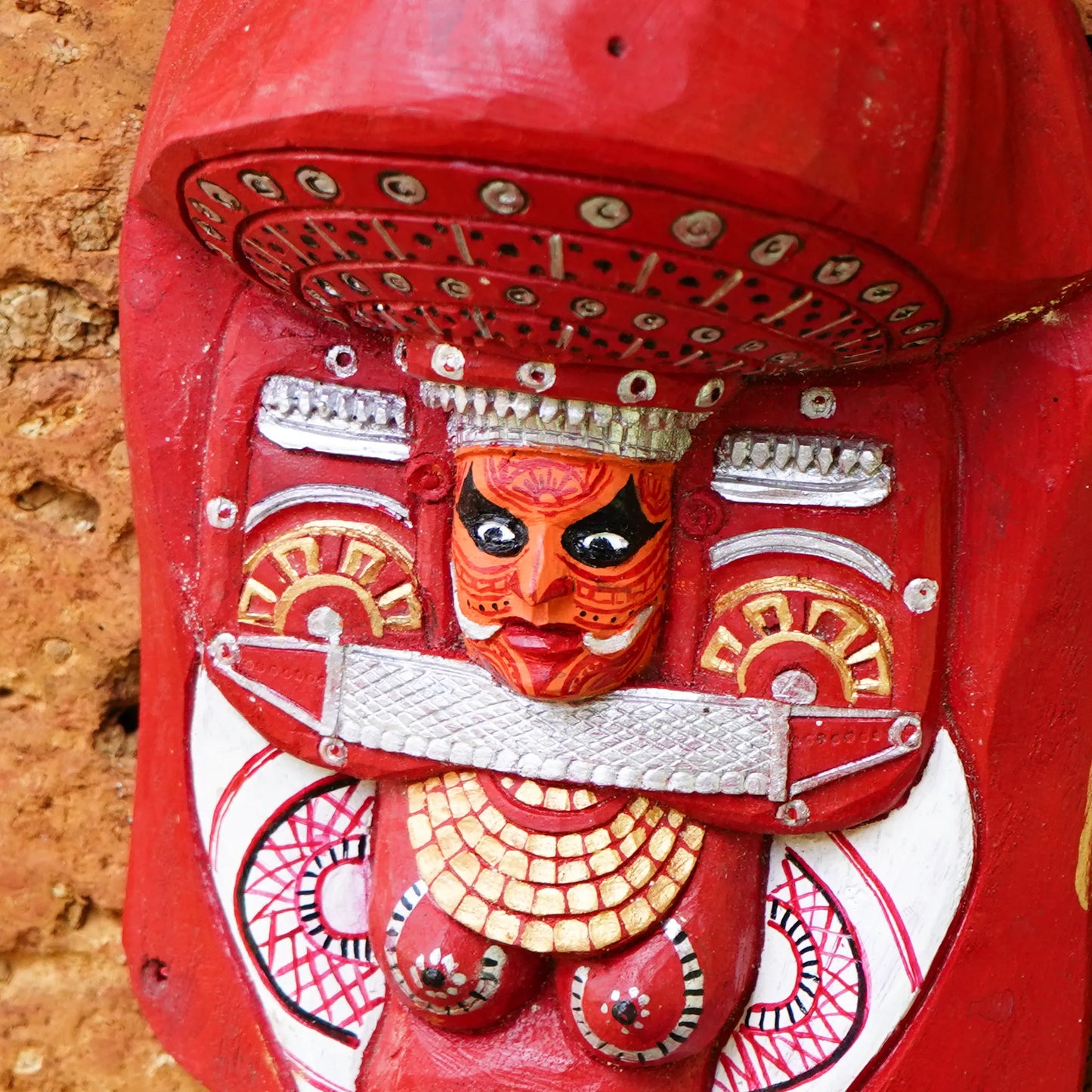 Theyyam Bhagavathi Face