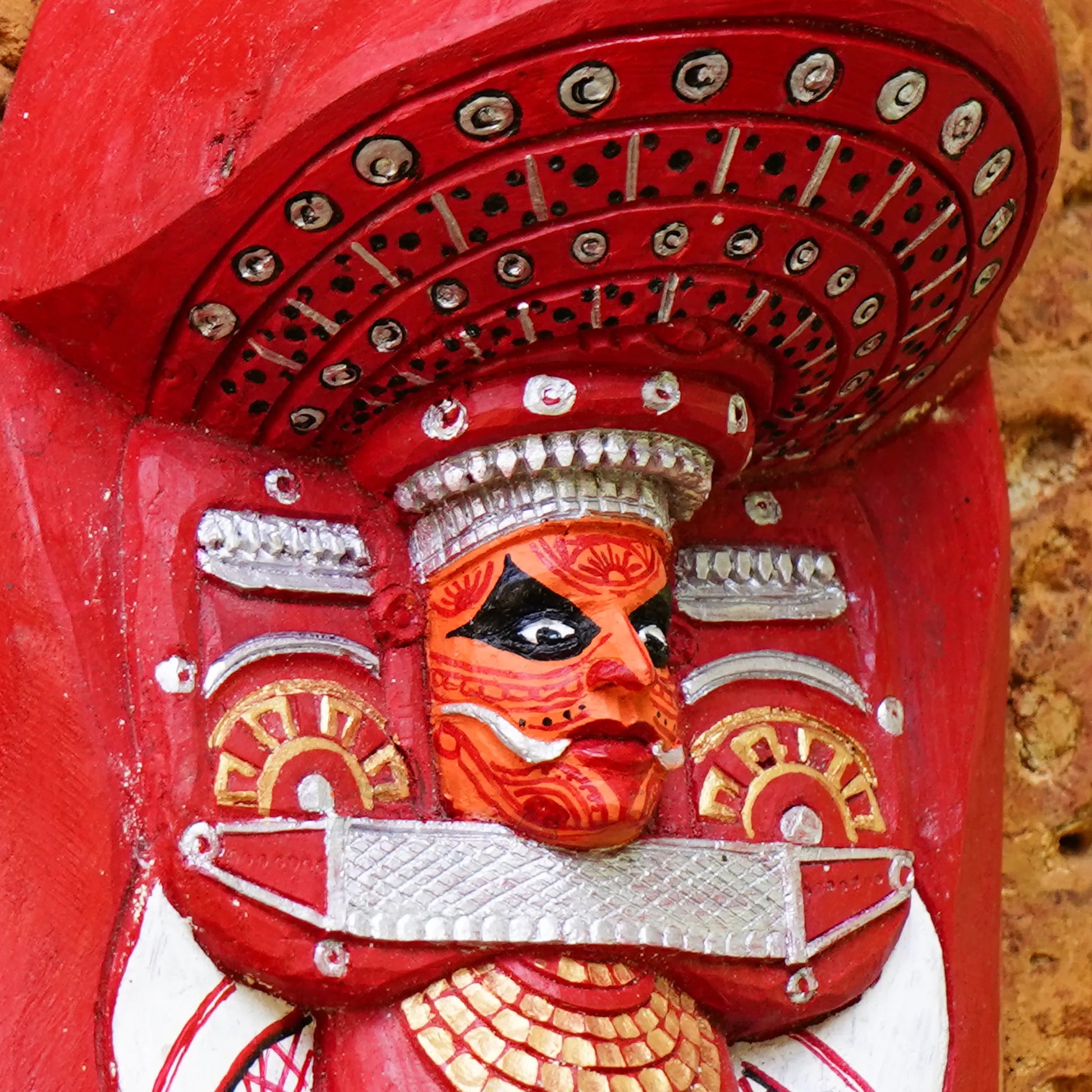 Theyyam Bhagavathi Face