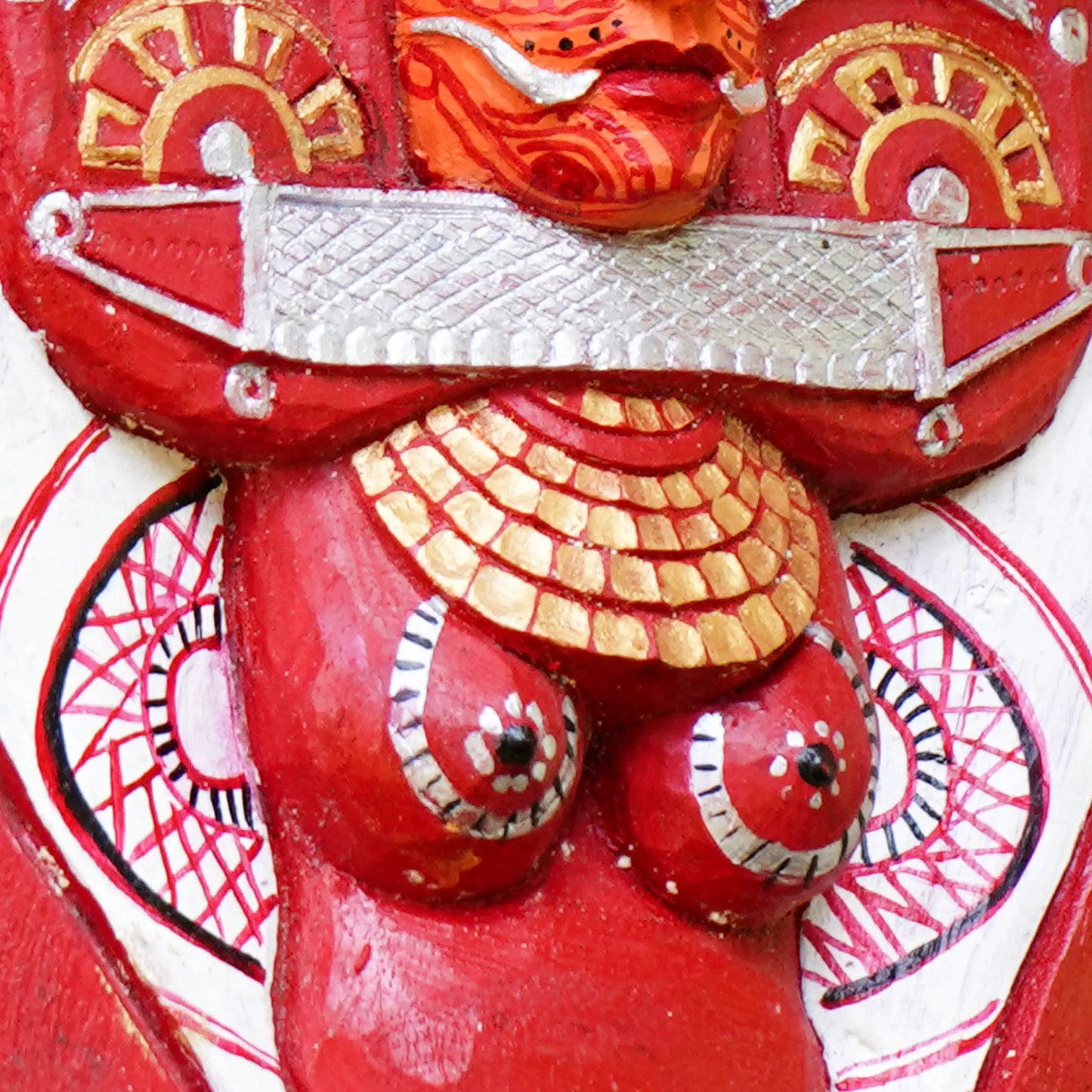 Theyyam Bhagavathi Face