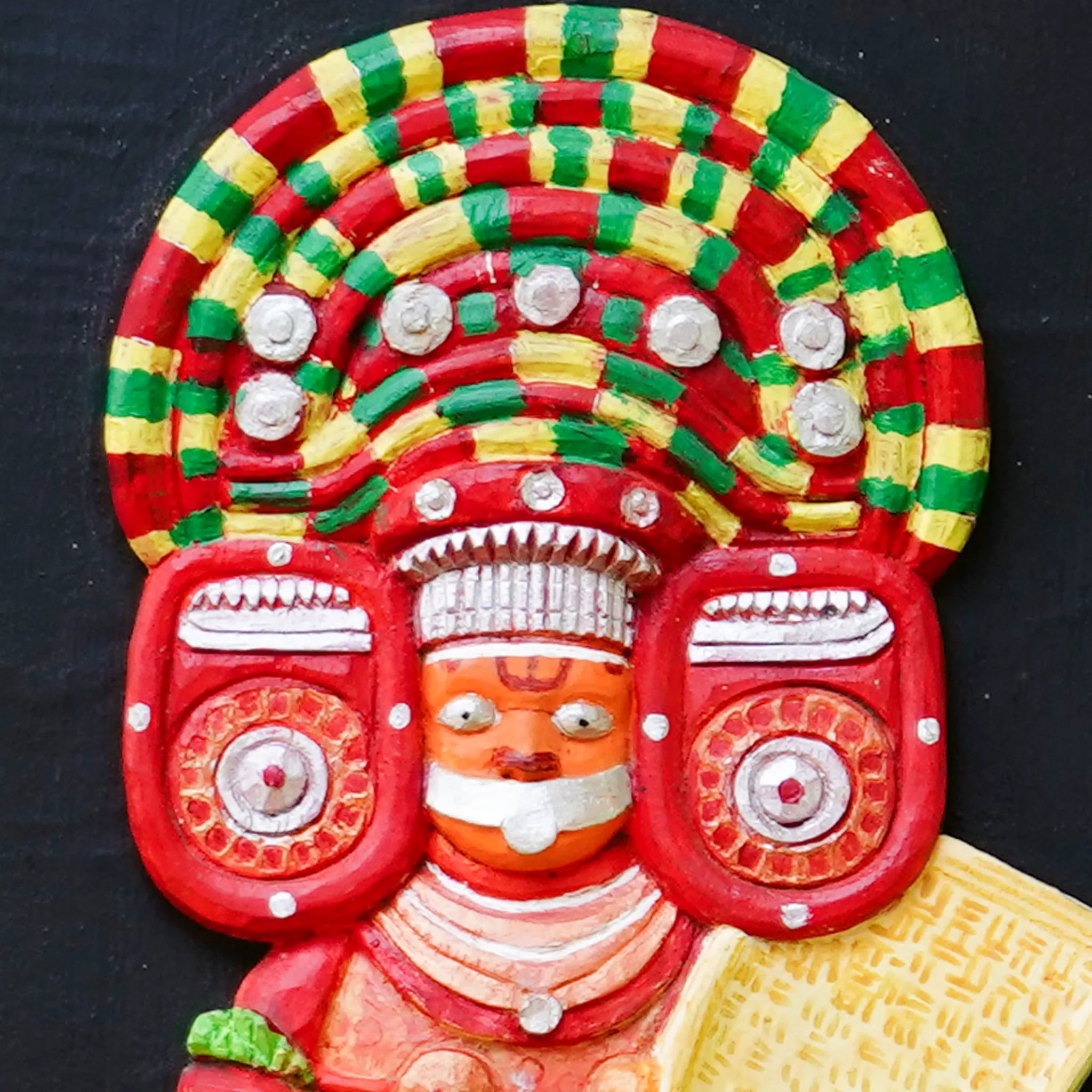 Handcrafted Korathi Theyyam Masks- Made to Order