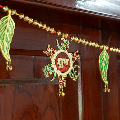 Ohm and Swasthik Toran - Door Decor