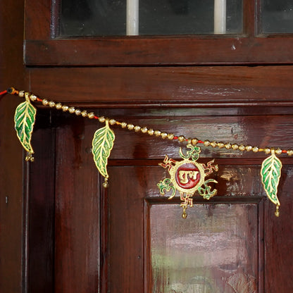 Ohm and Swasthik Toran - Door Decor