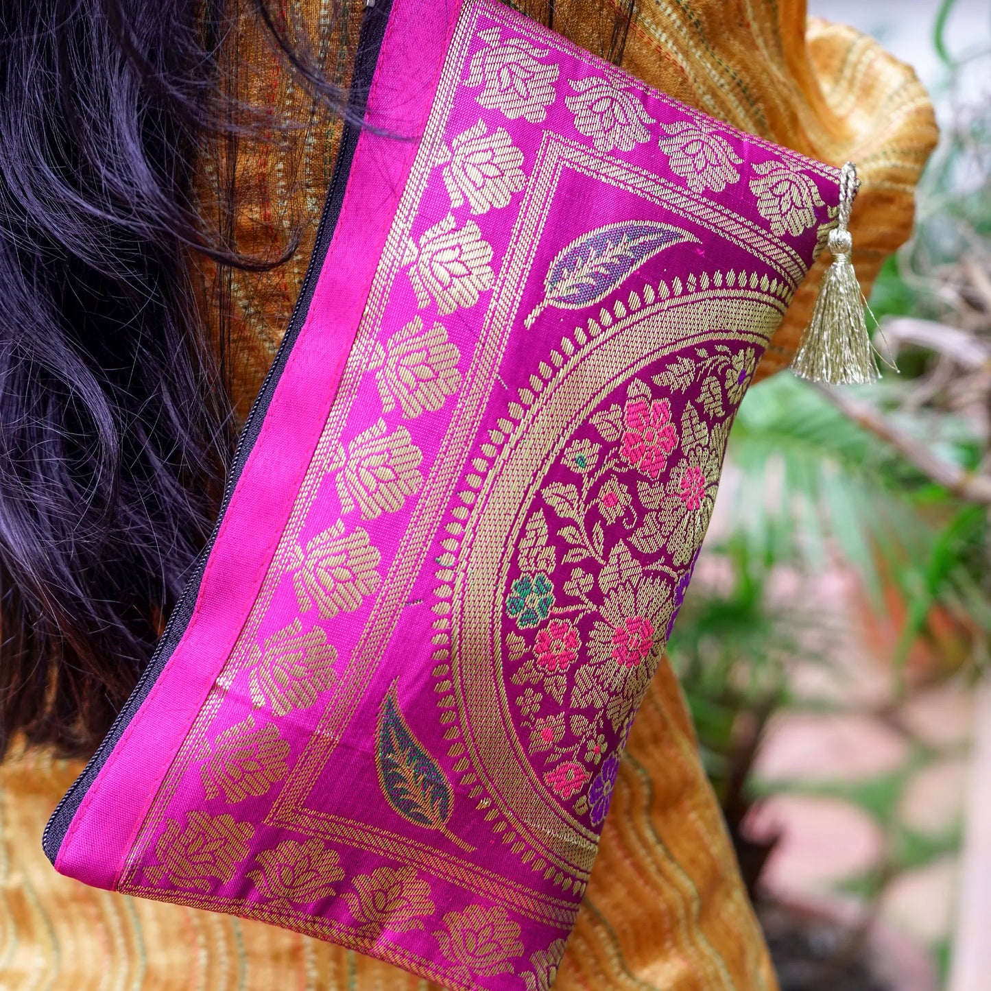 Shubh Mandala Banarasi Pouch