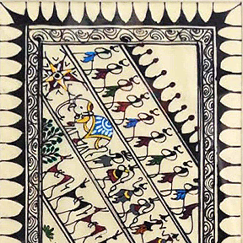 Hand painted Pattachitra- Tree of life