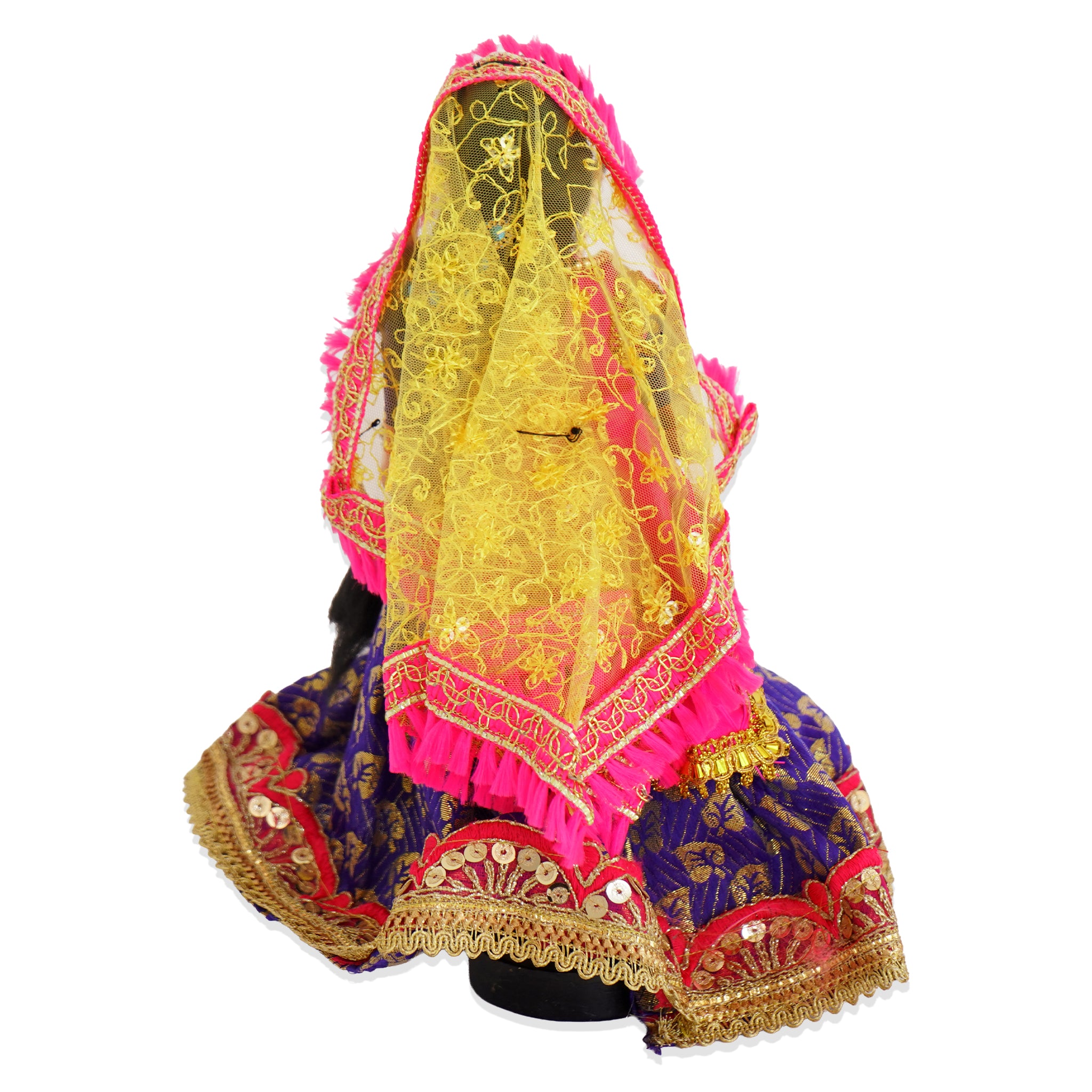 Handmade Fabric Doll Dandiya Diva -The Festive Grace Doll