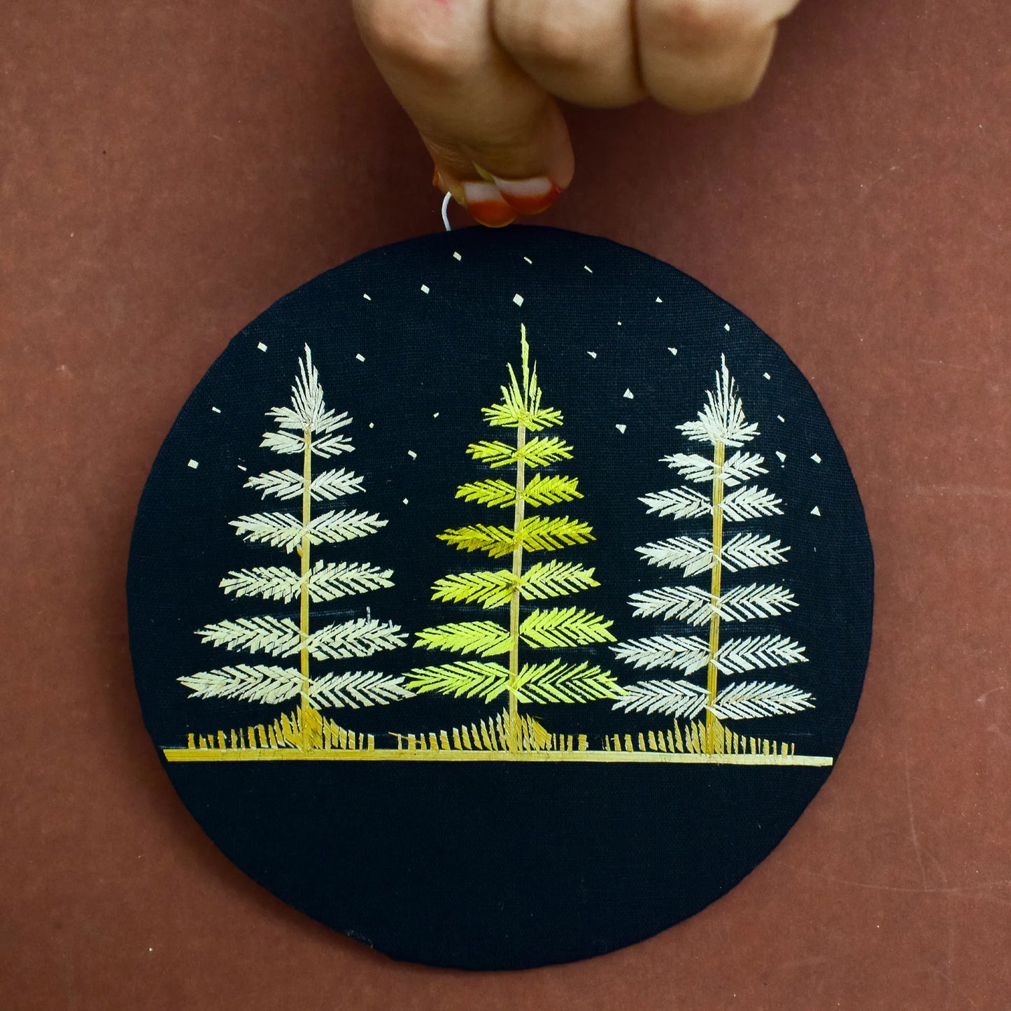 Eco-Friendly Christmas Tree decoration-Pine Tree|Kerala Straw Art