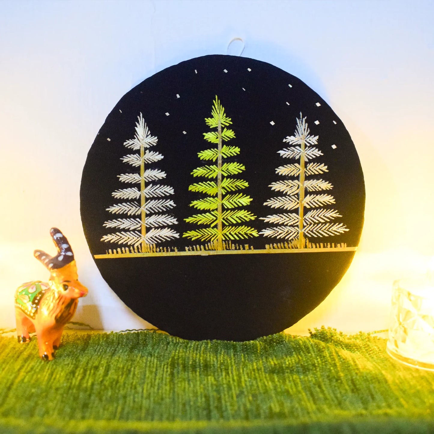 Eco-Friendly Christmas Tree decoration-Pine Tree|Kerala Straw Art