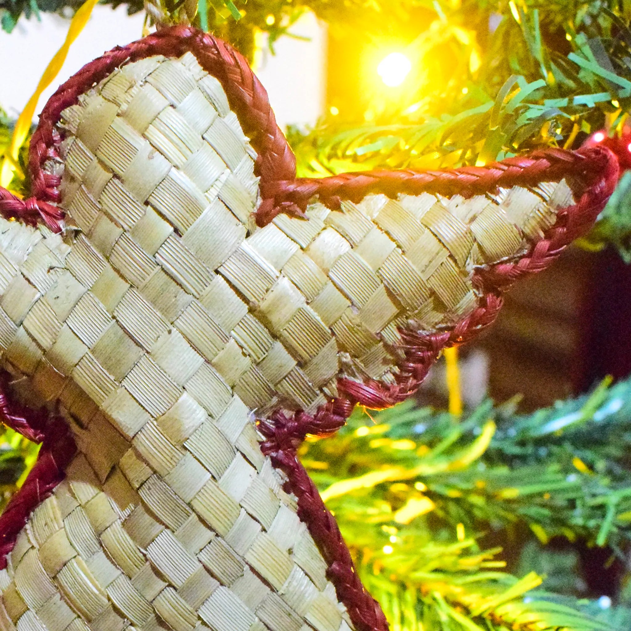 Eco-Friendly Christmas Tree Decoration-Angel|Handmade Screw Pine