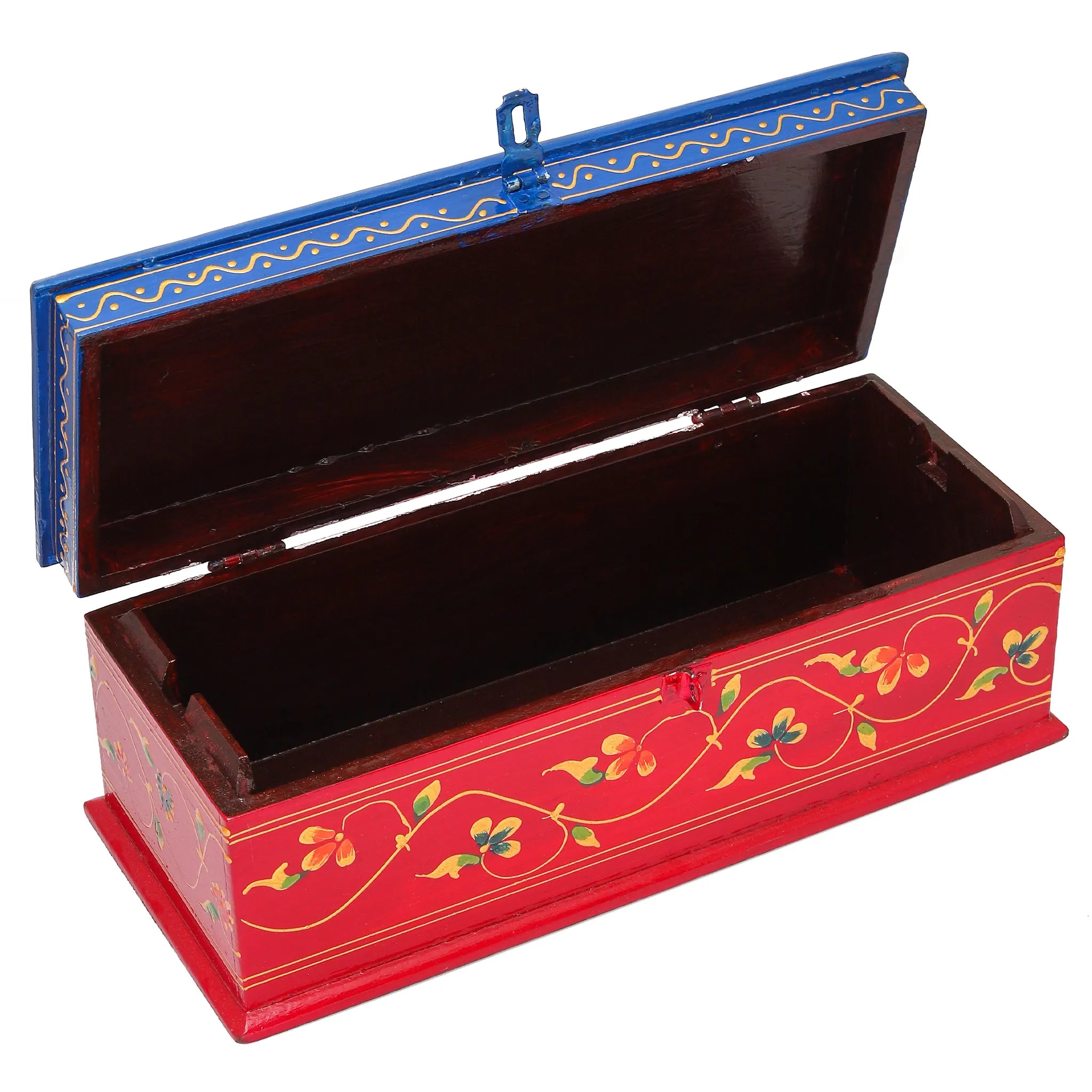 Hand Painted Exquisite Jewelry Box With Pichwai Art