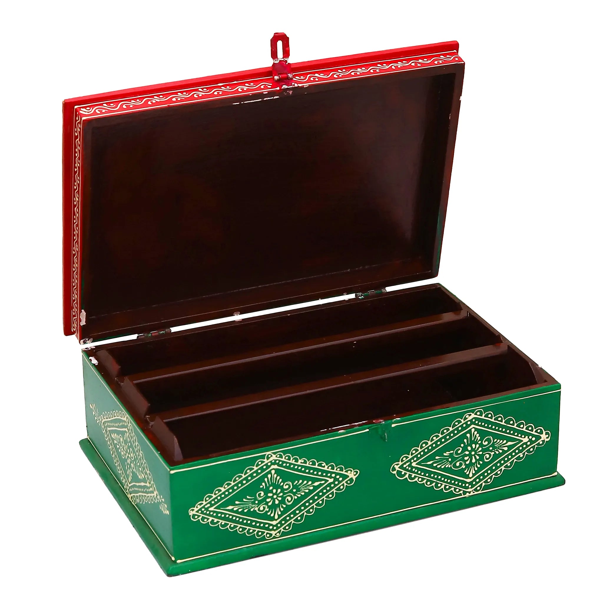 Hand Painted Bani Thani Art Wooden Bangle Box