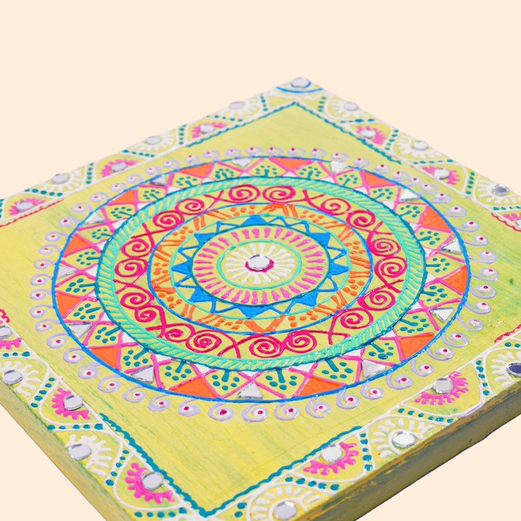 Mangala Mandal – Sacred Mandana Artwork for Auspicious Home Decor - Culturati