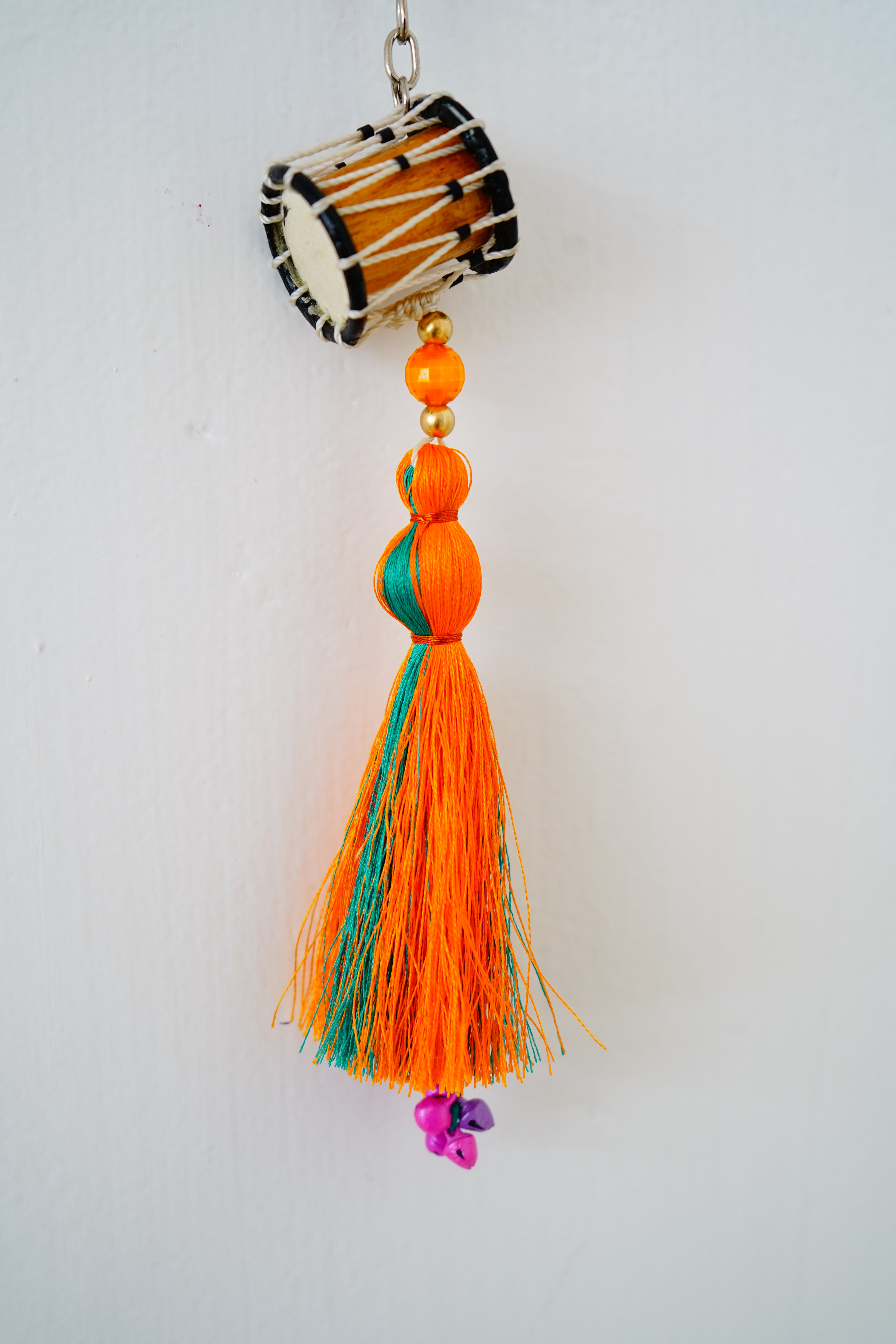 Vibrant Shivan Udukai Decorative Keychain