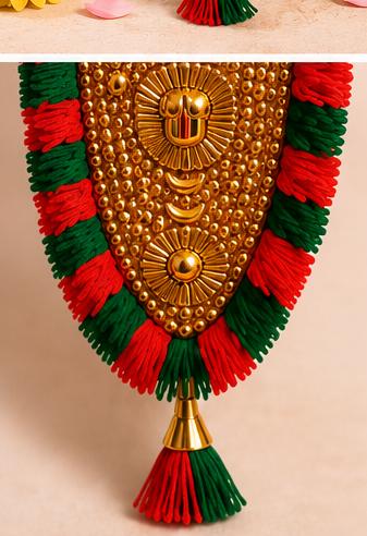 Elephant Decor Set - Nettipattam, Alavattom & Accessories