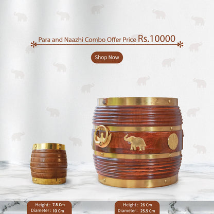 Kerala Naazhi-Para Combo: A Heritage Measuring Set