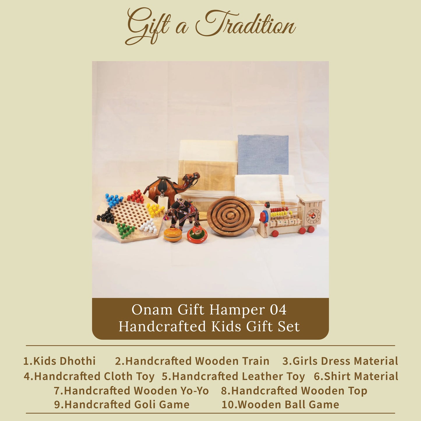 Onam Gift Hamper- Handcrafted Kids Gift Set