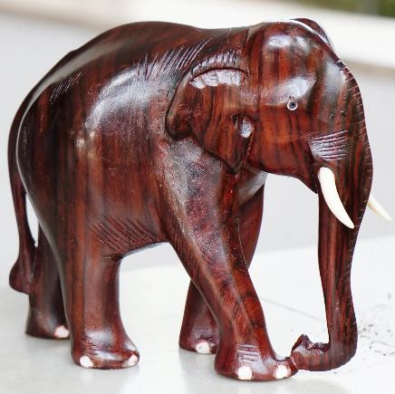 Handcrafted Kolam Work Thidambu and Traditional Elephant | Pooram Festival Home Decor