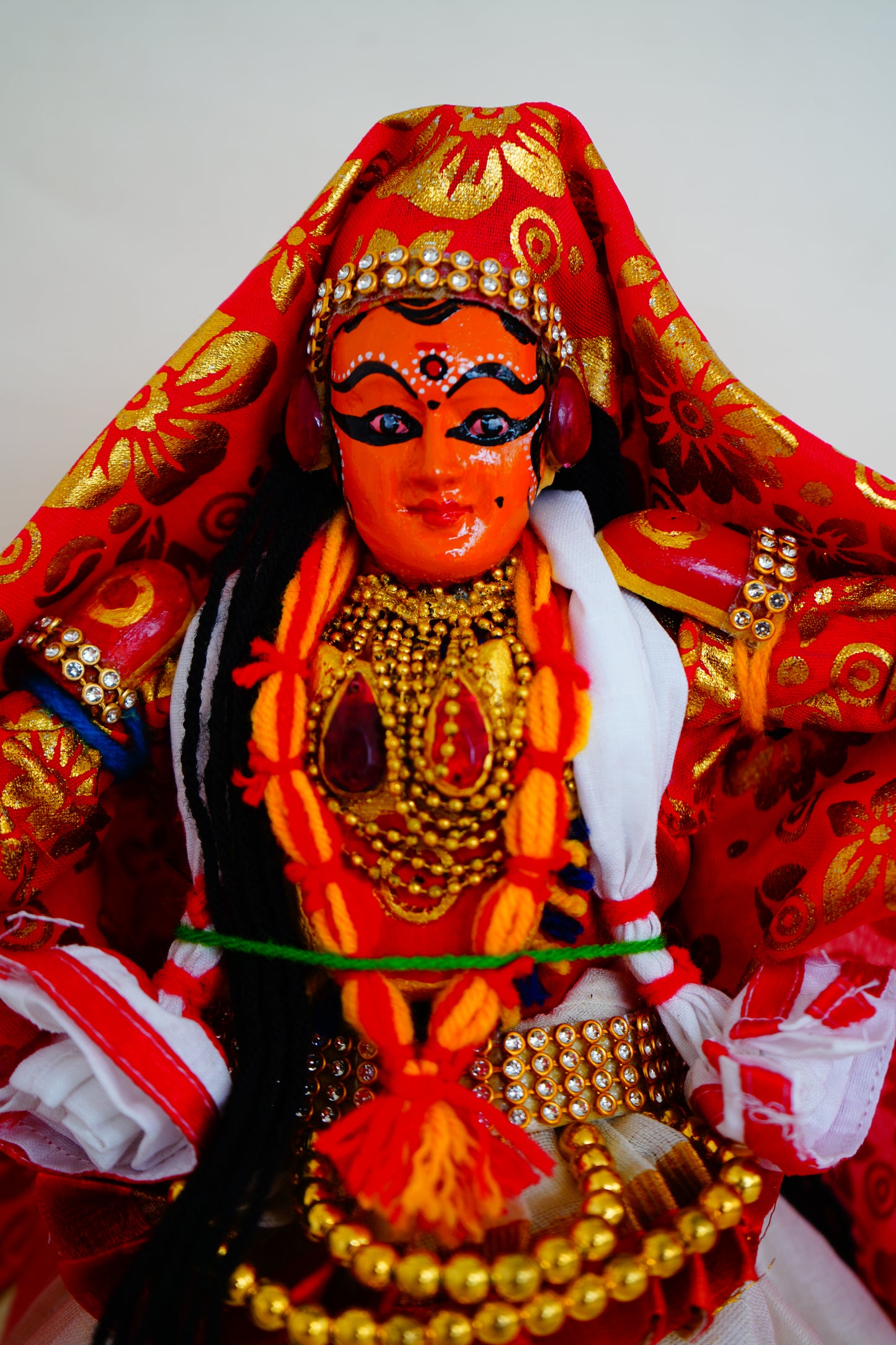 Rukumani Kathakali Doll