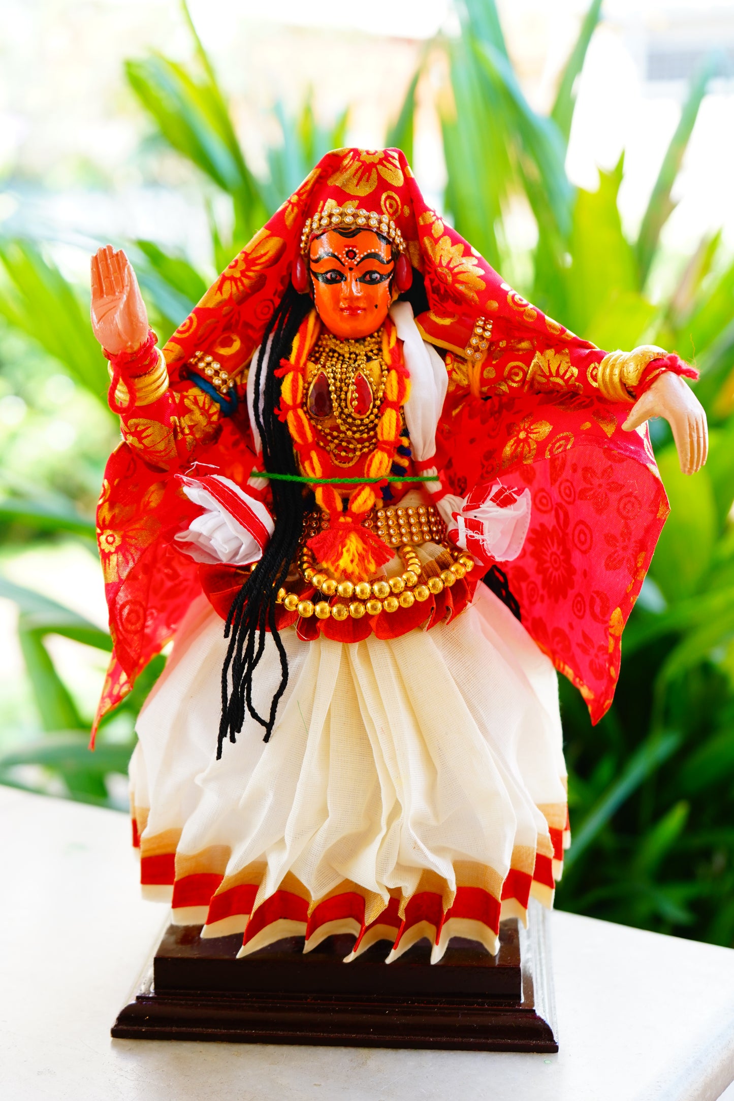 Rukumani Kathakali Doll