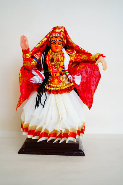 Rukumani Kathakali Doll