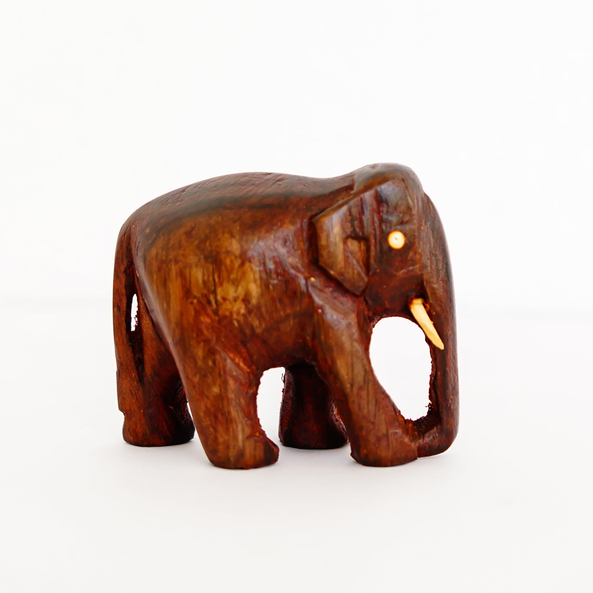 Traditional Decor Mini Gift Set - Elephant, Sadhya Fest Magnet & Nettipattam Car Hanging